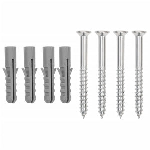 Supporto per Bici a Parete 2 pz in Acciaio Zincato 4008601