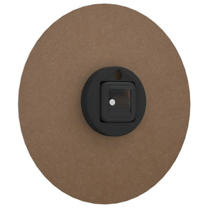 Orologio a Parete con Ore e Lancette Luminose Giallo Ø30 cm 4008403