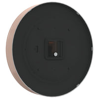 Orologio da Parete Oro e Bianco Ø29,5 cm Polistirene e Vetro 4008408