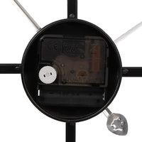 Orologio da Parete Nero Ø50 cm in Ferro 4008411