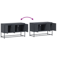 Mobile TV Antracite 100,5x39x60,5 cm in Acciaio 846478