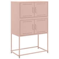 Credenza Rosa 68,5x38,5x107 cm in Acciaio 846483