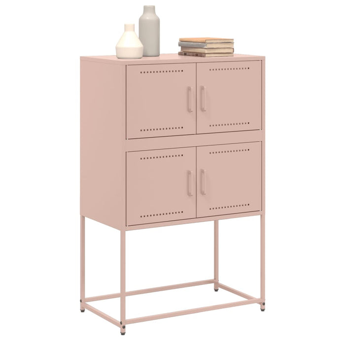 Credenza Rosa 68,5x38,5x107 cm in Acciaio 846483