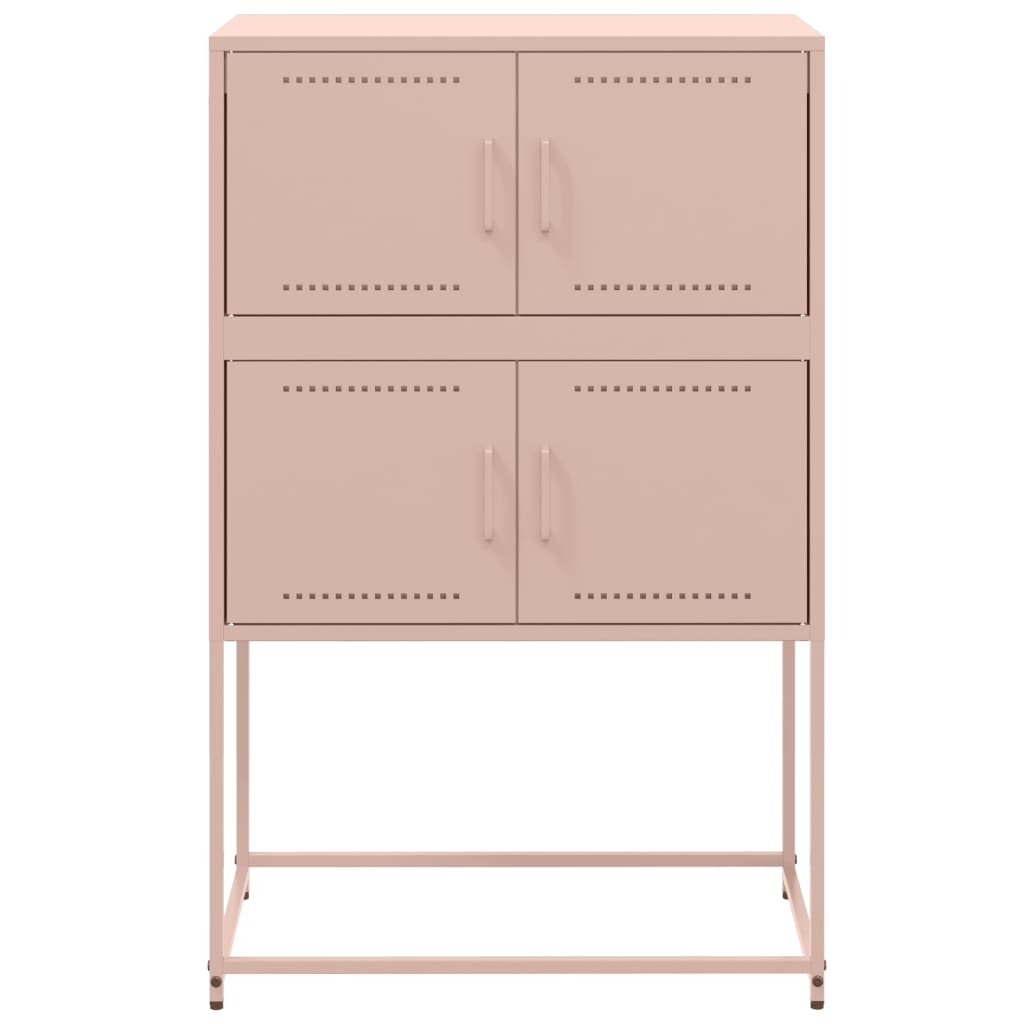 Credenza Rosa 68,5x38,5x107 cm in Acciaio 846483