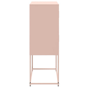 Credenza Rosa 68,5x38,5x107 cm in Acciaio 846483