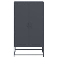vidaXL Credenza Antracite 68,5x38,5x123,5 cm in Acciaio