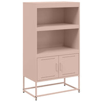 Credenza Rosa 68,5x38,5x123,5 in Acciaio 846501