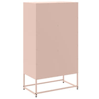 Credenza-Buffet-Armadio da cucina Rosa 68,5x38,5x123,5 in Acciaio 341669
