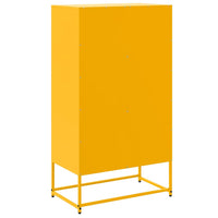 Credenza Giallo Senape 68,5x38,5x123,5 cm in Acciaio 846503