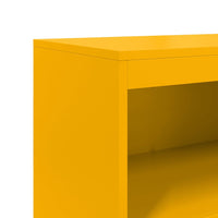 Credenza Giallo Senape 68,5x38,5x123,5 cm in Acciaio 846503