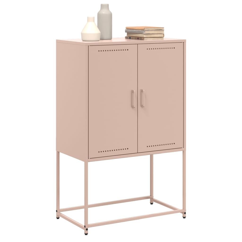Credenza Rosa 68,5x38,5x107 cm in Acciaio 846507