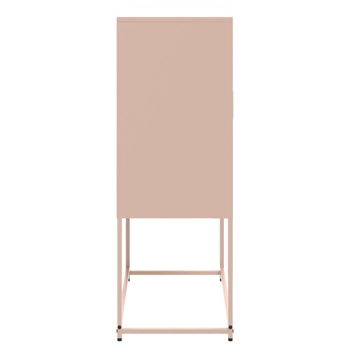 Credenza Rosa 68,5x38,5x107 cm in Acciaio 846507