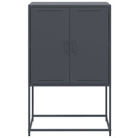 Credenza Antracite 68,5x38,5x107 cm in Acciaio 846508