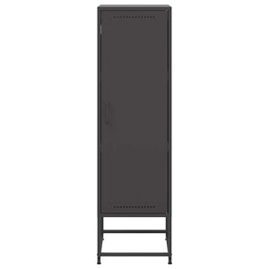 Credenza Nera 36x39x123 cm in Acciaio 846524