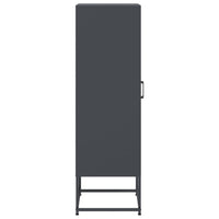 vidaXL Credenza Antracite 36x39x123 cm in Acciaio