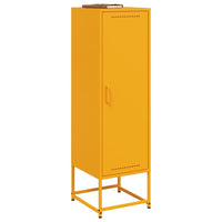 Credenza Giallo Senape 36x39x123 cm in Acciaio 846527