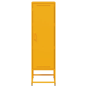 Credenza Giallo Senape 36x39x123 cm in Acciaio 846527
