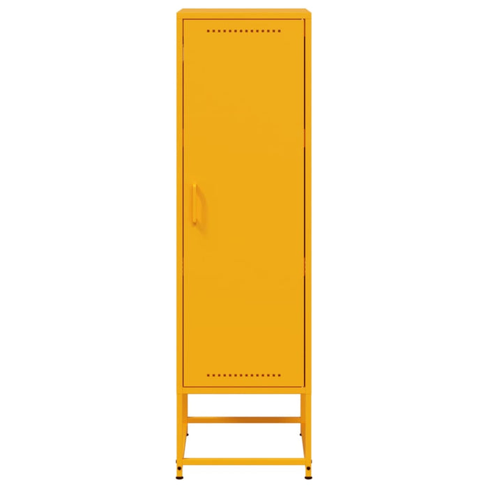 Credenza Giallo Senape 36x39x123 cm in Acciaio 846527