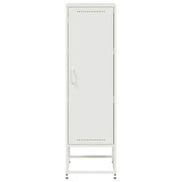 Credenza Bianca 36x39x123 cm in Acciaio 846529