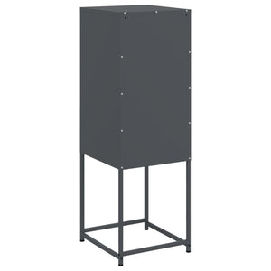 Credenza Antracite 36x39x107 cm in Acciaio 846532