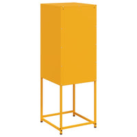 Credenza Giallo Senape 36x39x107 cm in Acciaio 846533