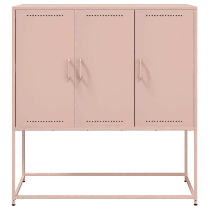 Credenza Rosa 100,5x39x107 cm in Acciaio 846537