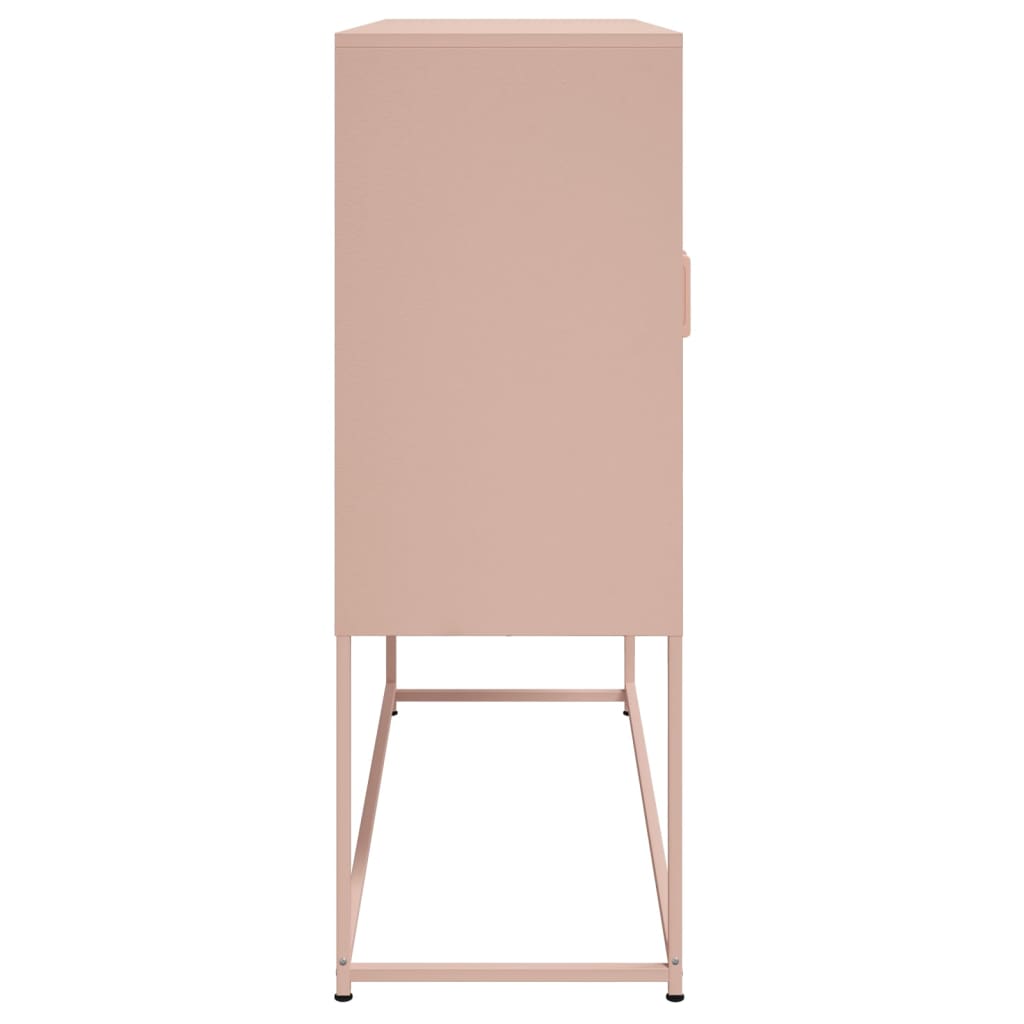 Credenza Rosa 100,5x39x107 cm in Acciaio 846537