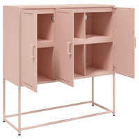Credenza Rosa 100,5x39x107 cm in Acciaio 846537