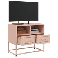 Mobile TV Rosa 68x39x60,5 cm in Acciaio 846549