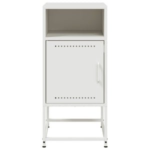 Comodini 2 pz Bianchi 36x39x78 cm in Acciaio 846577