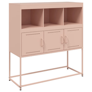 Credenza Rosa 100,5x39x107 cm in Acciaio 846591