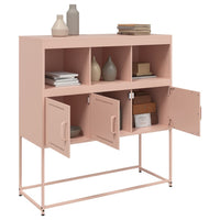 Credenza-Buffet-Armadio da cucina Rosa 100,5x39x107 cm in Acciaio 850878
