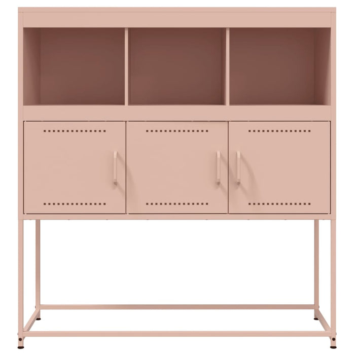 Credenza Rosa 100,5x39x107 cm in Acciaio 846591