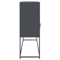 Credenza Antracite 100,5x39x107 cm in Acciaio 846592