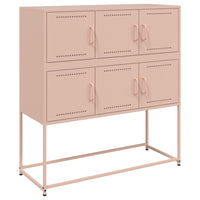 Credenza Rosa 100,5x39x107 cm in Acciaio 846597