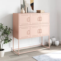 Credenza Rosa 100,5x39x107 cm in Acciaio 846597