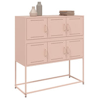 Credenza Rosa 100,5x39x107 cm in Acciaio 846597