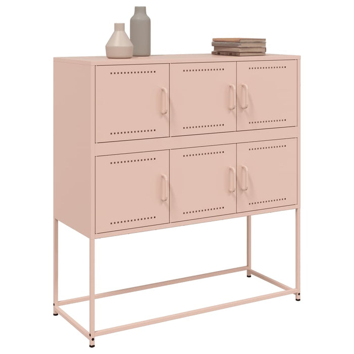 Credenza Rosa 100,5x39x107 cm in Acciaio 846597