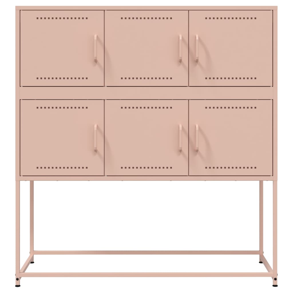 Credenza Rosa 100,5x39x107 cm in Acciaio 846597
