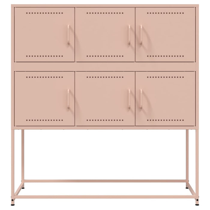 Credenza Rosa 100,5x39x107 cm in Acciaio 846597