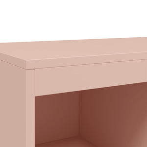 vidaXL Credenza Rosa 68x39x111,5 cm Acciaio