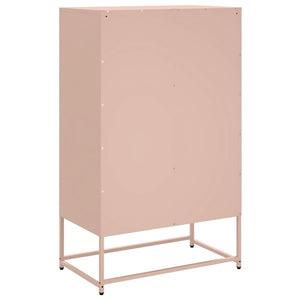 Credenza-Buffet-Armadio da cucina Rosa 68x39x111,5 cm Acciaio 495195