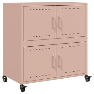 Credenza-Buffet-Armadio da cucina Rosa 68x39x72 cm in Acciaio 924189