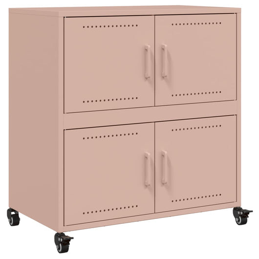 Credenza-Buffet-Armadio da cucina Rosa 68x39x72 cm in Acciaio 924189