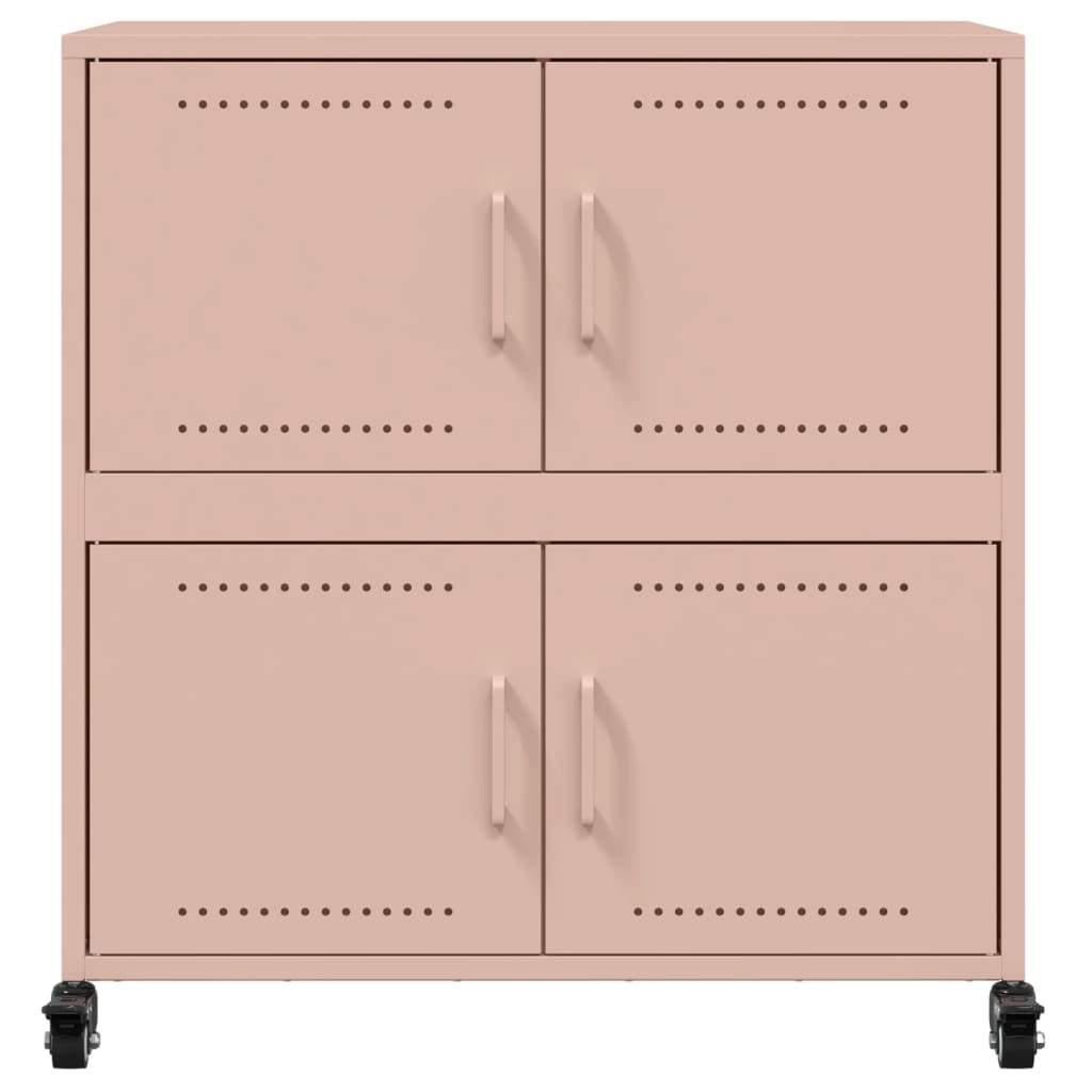 Credenza-Buffet-Armadio da cucina Rosa 68x39x72 cm in Acciaio 924189