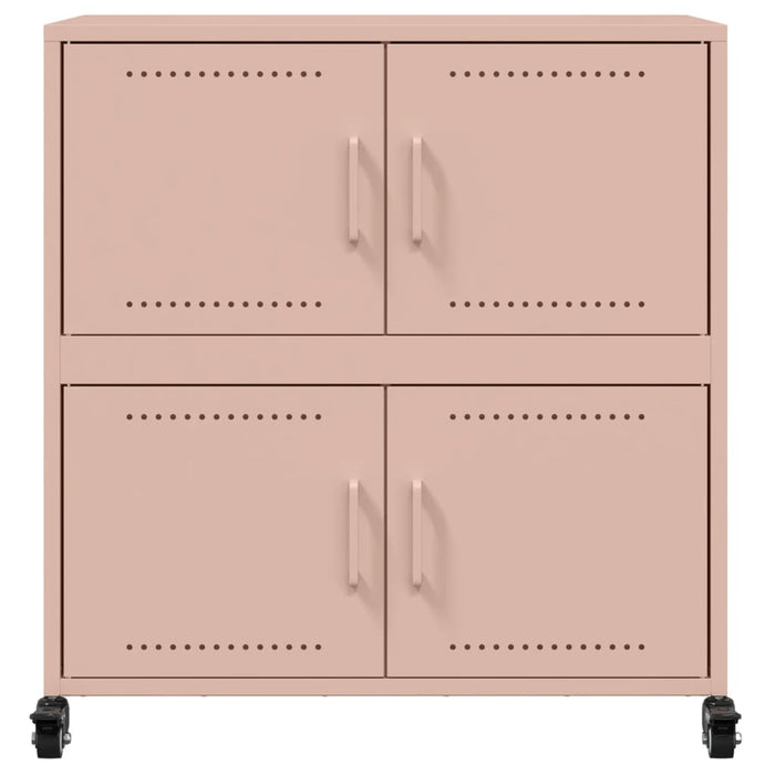 Credenza-Buffet-Armadio da cucina Rosa 68x39x72 cm in Acciaio 924189