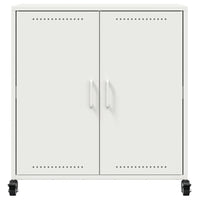 Credenza Bianca 68x39x72 cm in Acciaio 846661