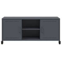 Mobile TV Antracite 100,5x39x43,5 cm Acciaio 846664