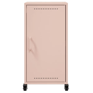 vidaXL Credenza Rosa 36x39x72 cm in Acciaio
