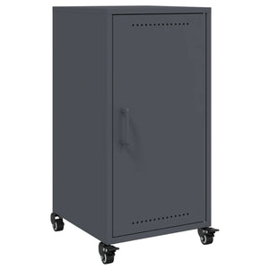 vidaXL Credenza Antracite 36x39x72 cm in Acciaio